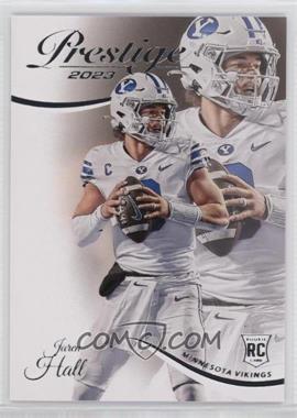 2023 Panini Prestige - [Base] #346 - Rookies - Jaren Hall