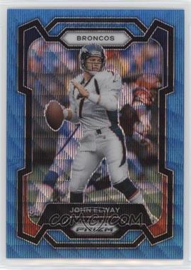 2023 Panini Prizm - [Base] - Blue Wave Prizm #89 - John Elway /199