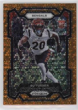 2023 Panini Prizm - [Base] - Disco Prizm #319 - Rookies - DJ Turner