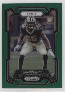 2023 Panini Prizm - [Base] - Green Prizm #373 - Rookies - Isaiah Foskey