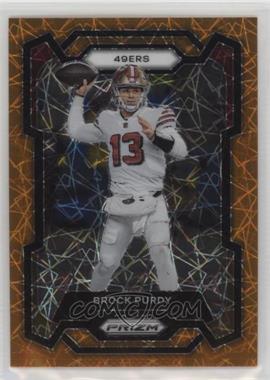 2023 Panini Prizm - [Base] - Lazer Prizm #266 - Brock Purdy