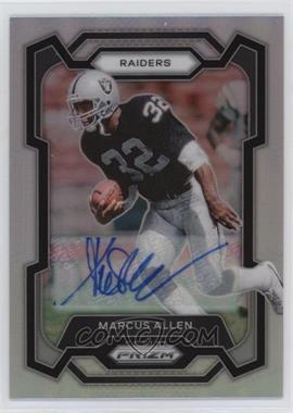 2023 Panini Prizm - [Base] - Silver Prizm Autographs #179 - Marcus Allen