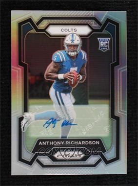 2023 Panini Prizm - [Base] - Silver Prizm Autographs #343 - Rookies - Anthony Richardson