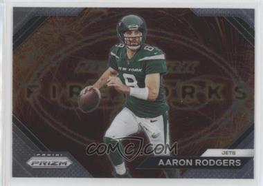 2023 Panini Prizm - Fireworks #F-7 - Aaron Rodgers