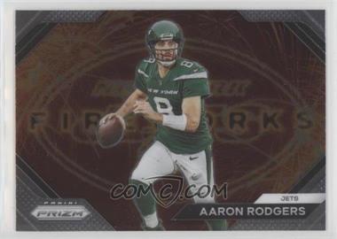 2023 Panini Prizm - Fireworks #F-7 - Aaron Rodgers