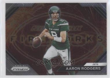 2023 Panini Prizm - Fireworks #F-7 - Aaron Rodgers