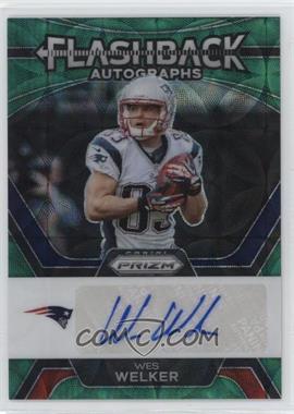 2023 Panini Prizm - Flashback Autographs - Green Scope Prizm #FA-WW - Wes Welker /75