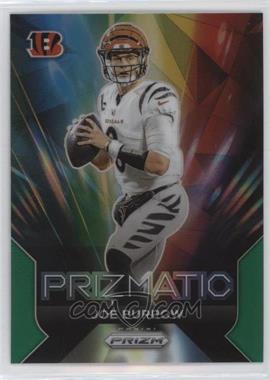 2023 Panini Prizm - Prizmatic - Green Prizm #9 - Joe Burrow