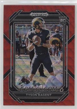 2023 Panini Prizm Draft Picks - [Base] - Ruby Wave Prizm #110 - Tyson Bagent