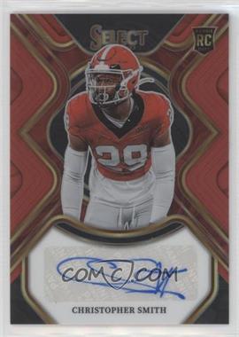 2023 Panini Select Draft Picks - Rookie Signatures - Red Prizm #RS-CHS - Christopher Smith