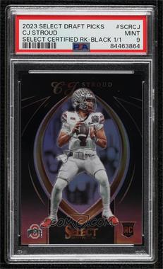 2023 Panini Select Draft Picks - Select Certified Rookies #SCR-CJ - C.J. Stroud [PSA 9 MINT]