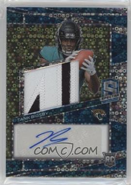 2023 Panini Spectra - [Base] - Neon Blue Prizm #235 - Rookie Patch Autographs - Tank Bigsby /50