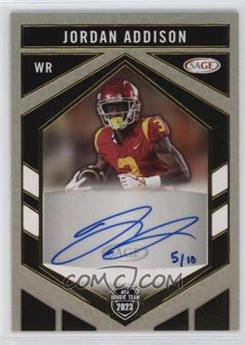 2023 SAGE High Series - All-Rookie Team Autographs #RTA-178 - Jordan Addison /10