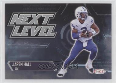 2023 SAGE High Series - [Base] - Silver #193 - Next Level - Jaren Hall [EX to NM]