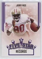 Jerry Rice - Records