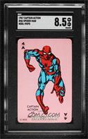 Captain Action as The Spider-Man [SGC 8.5 NM/Mt+]