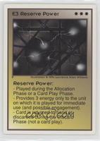 Reserve Power [EX to NM]