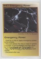 Emergency Power [EX to NM]