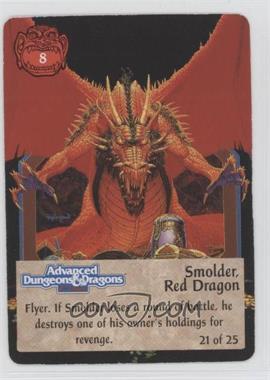 1994 Spellfire: Master the Magic - First Edition [Base] #21.2 - Smolder, Red Dragon