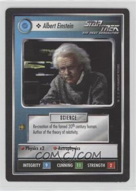 1994 Star Trek CCG: 1st Edition Premiere - [Base] - Black Border #_ALEI - Albert Einstein