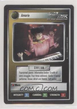 1994 Star Trek CCG: 1st Edition Premiere - [Base] - Black Border #_AMAR - Amarie