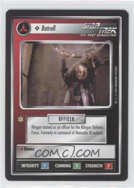 1994 Star Trek CCG: 1st Edition Premiere - [Base] - Black Border #_BATR - Batrell