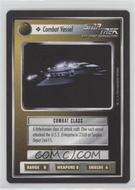 1994 Star Trek CCG: 1st Edition Premiere - [Base] - Black Border #_COVE - Combat Vessel