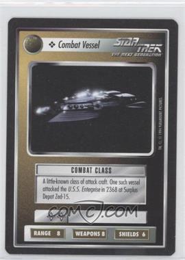 1994 Star Trek CCG: 1st Edition Premiere - [Base] - Black Border #_COVE - Combat Vessel
