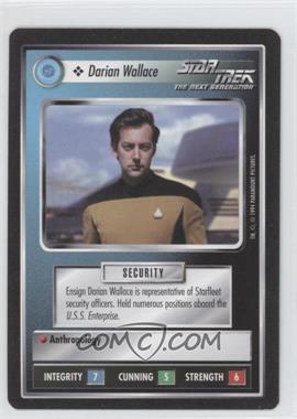 1994 Star Trek CCG: 1st Edition Premiere - [Base] - Black Border #_DAWA - Darian Wallace