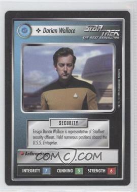 1994 Star Trek CCG: 1st Edition Premiere - [Base] - Black Border #_DAWA - Darian Wallace