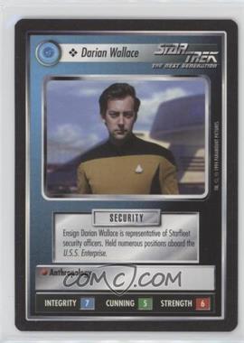 1994 Star Trek CCG: 1st Edition Premiere - [Base] - Black Border #_DAWA - Darian Wallace