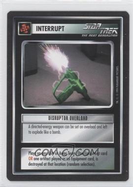 1994 Star Trek CCG: 1st Edition Premiere - [Base] - Black Border #_DIOV - Disruptor Overload