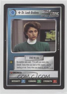 1994 Star Trek CCG: 1st Edition Premiere - [Base] - Black Border #_DRLEBR - Dr. Leah Brahms