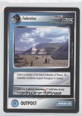 1994 Star Trek CCG: 1st Edition Premiere - [Base] - Black Border #_FEDE - Federation