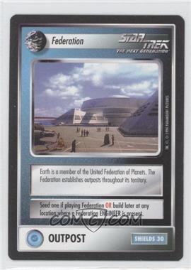 1994 Star Trek CCG: 1st Edition Premiere - [Base] - Black Border #_FEDE - Federation