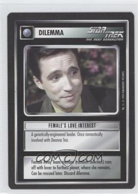 1994 Star Trek CCG: 1st Edition Premiere - [Base] - Black Border #_FELI - Female's Love Interest