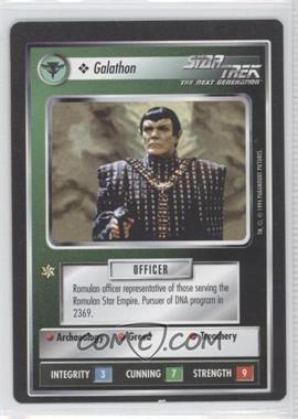 1994 Star Trek CCG: 1st Edition Premiere - [Base] - Black Border #_GALA - Galathon