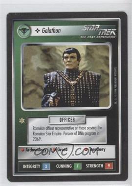 1994 Star Trek CCG: 1st Edition Premiere - [Base] - Black Border #_GALA - Galathon