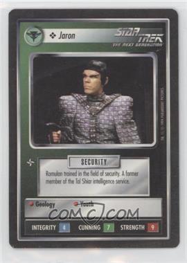 1994 Star Trek CCG: 1st Edition Premiere - [Base] - Black Border #_JARO - Jaron