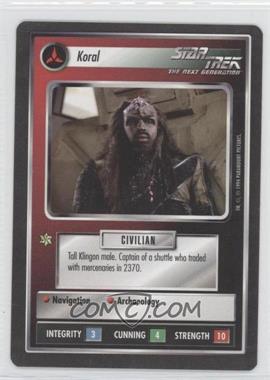 1994 Star Trek CCG: 1st Edition Premiere - [Base] - Black Border #_KORA - Koral