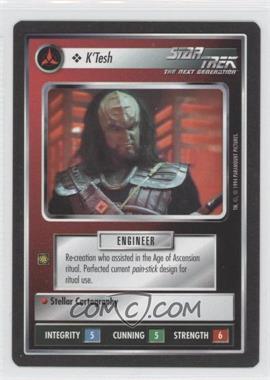 1994 Star Trek CCG: 1st Edition Premiere - [Base] - Black Border #_KTES - K'Tesh