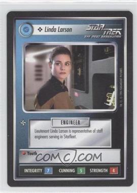 1994 Star Trek CCG: 1st Edition Premiere - [Base] - Black Border #_LILA - Linda Larson