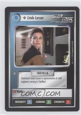 1994 Star Trek CCG: 1st Edition Premiere - [Base] - Black Border #_LILA - Linda Larson