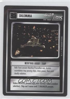 1994 Star Trek CCG: 1st Edition Premiere - [Base] - Black Border #_MBTR - Menthar Booby Trap