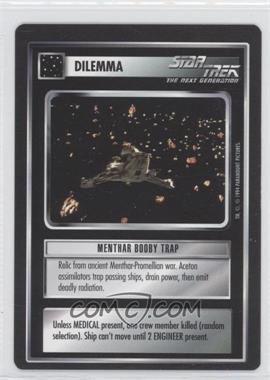 1994 Star Trek CCG: 1st Edition Premiere - [Base] - Black Border #_MBTR - Menthar Booby Trap