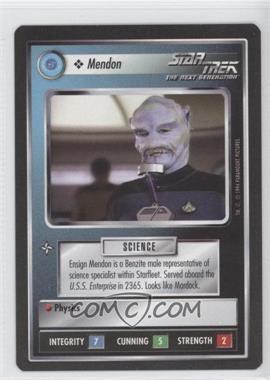 1994 Star Trek CCG: 1st Edition Premiere - [Base] - Black Border #_MENDO - Mendon
