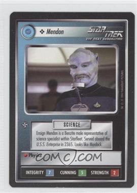 1994 Star Trek CCG: 1st Edition Premiere - [Base] - Black Border #_MENDO - Mendon