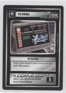 1994 Star Trek CCG: 1st Edition Premiere - [Base] - Black Border #_MICR - Microvirus