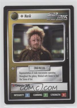 1994 Star Trek CCG: 1st Edition Premiere - [Base] - Black Border #_NARI - Narik