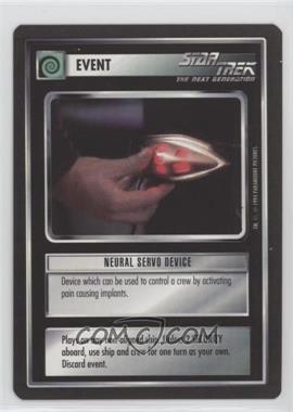 1994 Star Trek CCG: 1st Edition Premiere - [Base] - Black Border #_NSDE - Neural Servo Device